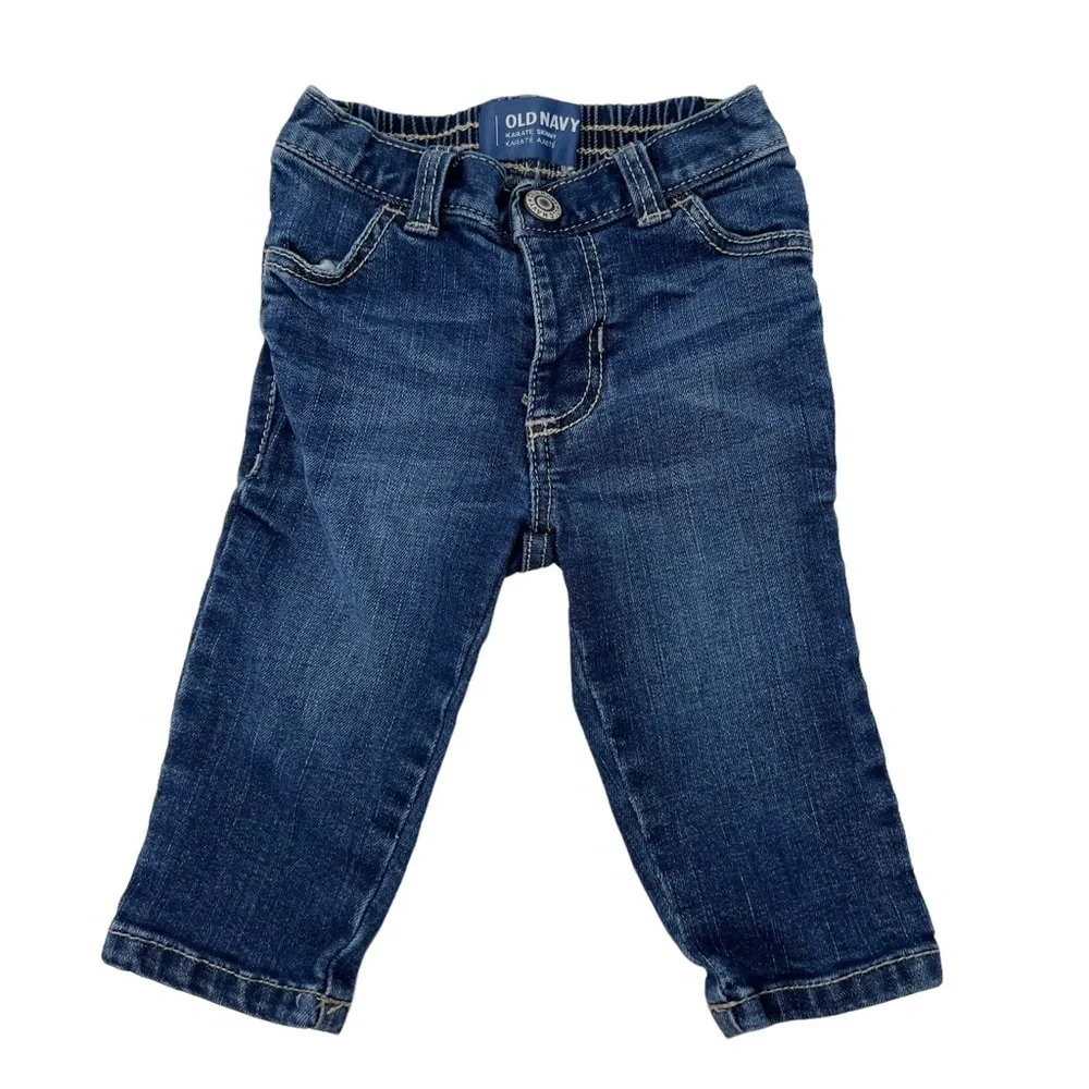 Old Navy Karate Skinny Blue Jeans